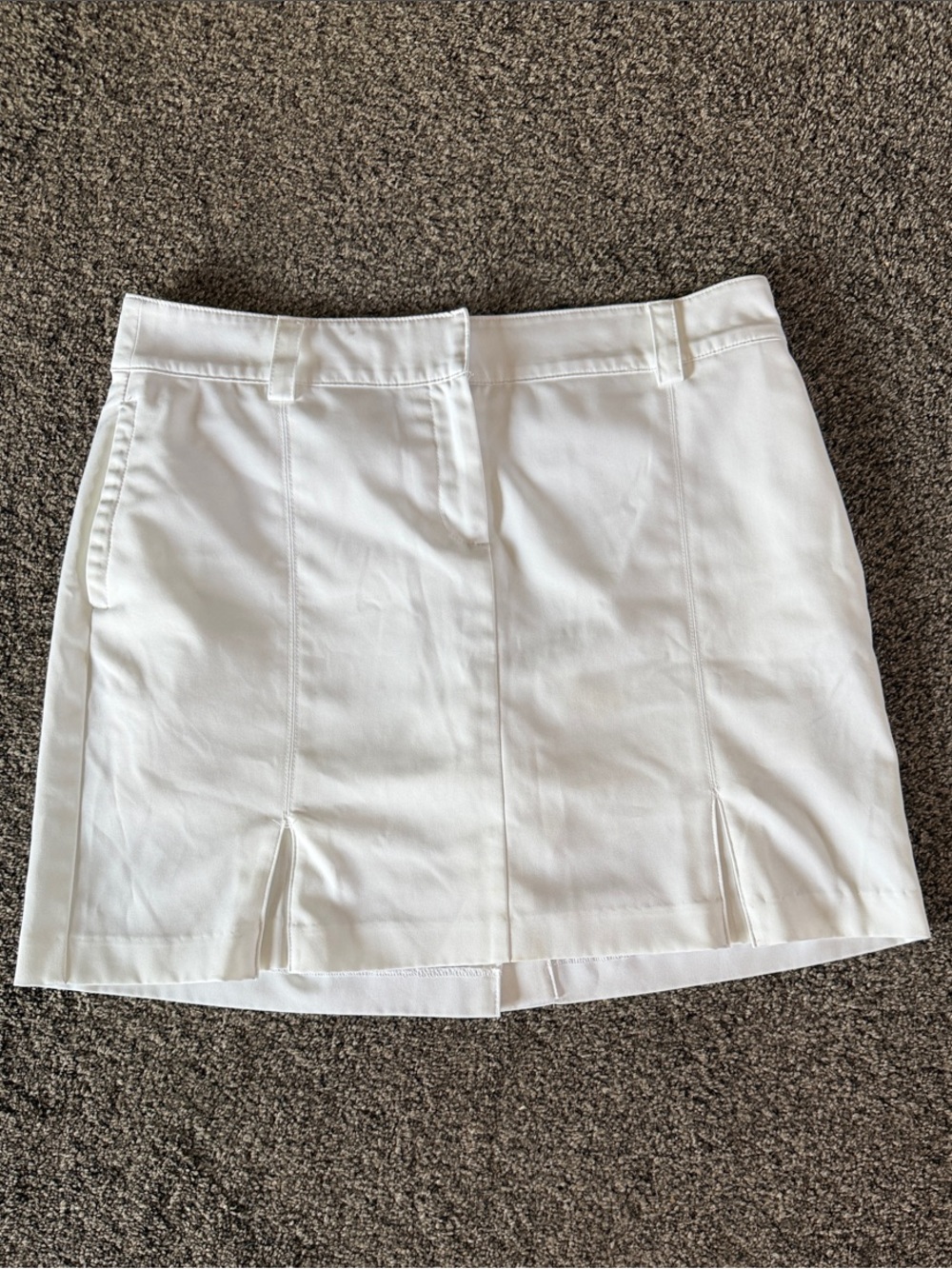 Izod White Golf Skirt Skort 10